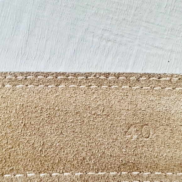 ermenegildo zegna belt leather brown size 40 - Picture 4 of 10